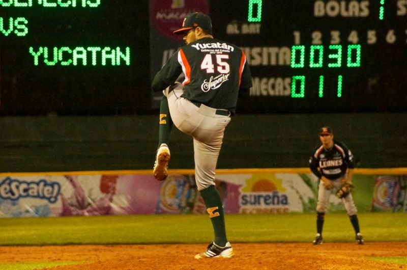 Reyes y Barraza dan a Yucatán una división de honores; Armenta va por la serie