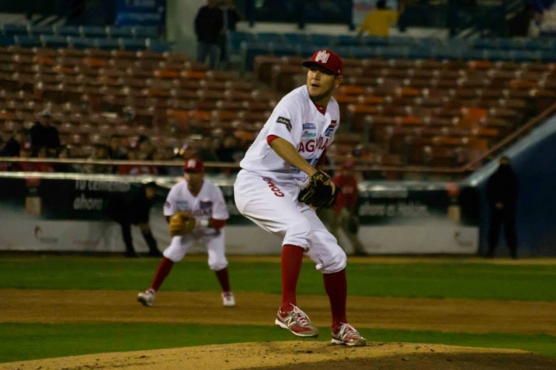 Naranjeros, Aguilas y Mayos, con ventaja de 2-0; Castillo y los Caribes ganan en Venezuela
