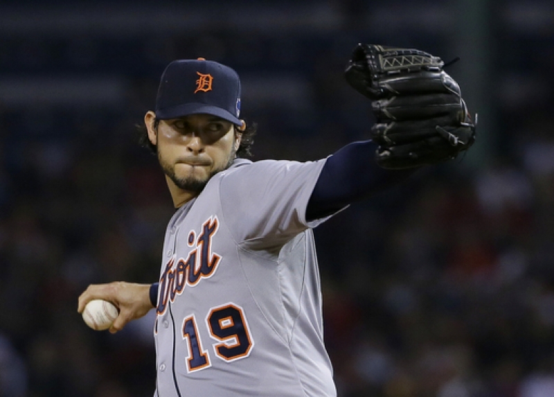 Aníbal Sánchez y los Tigres, cerca de una hazaña al dar el primer golpe en Boston